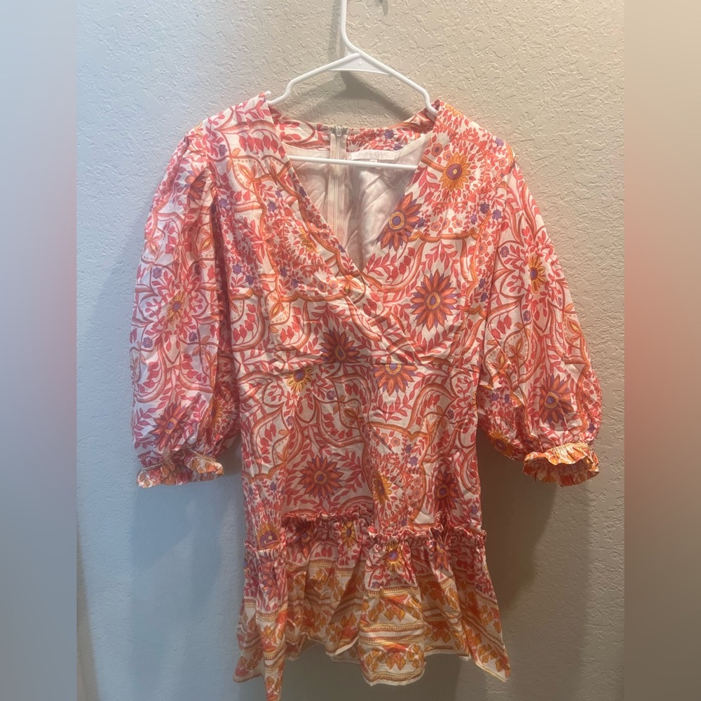 Floral Puff Sleeve Dress